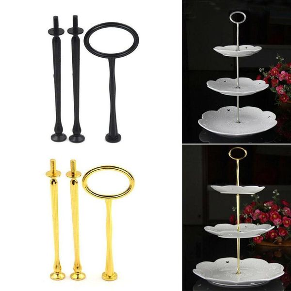

other bakeware 2/3 tiers cake rod plate stand handle fitting hardware wedding party supplies decorating tools kitchen accessories