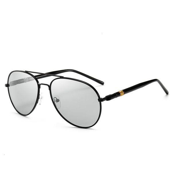 

fishing car for pchromic men sun sunglasses pilot glasses lens uv400 wholesale male eyeglasses 2020 new change color bbefg, White;black