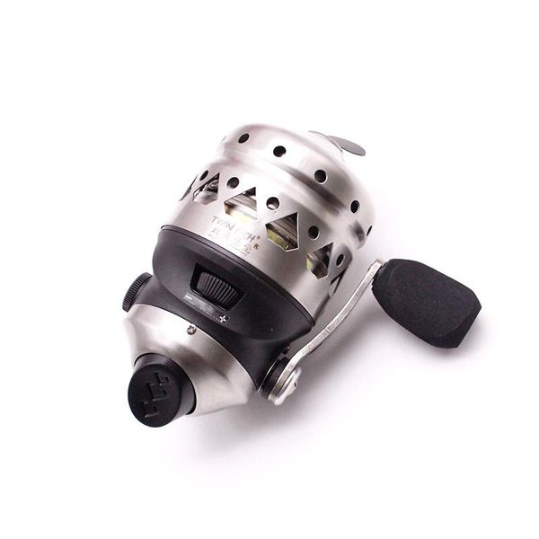 

baitcasting reels sc35/sp35 fishing reel 6+1bb closed metal coil wheel slings hunting outdoor with wristband 5#pe line 55m