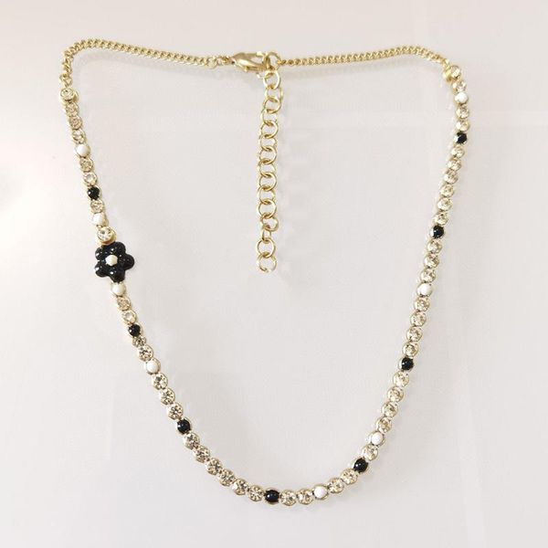 

pendant necklaces 2022 spring summer elegant luxury fashion brand jewelry pearl collar necklace chain choker for women party bi, Silver