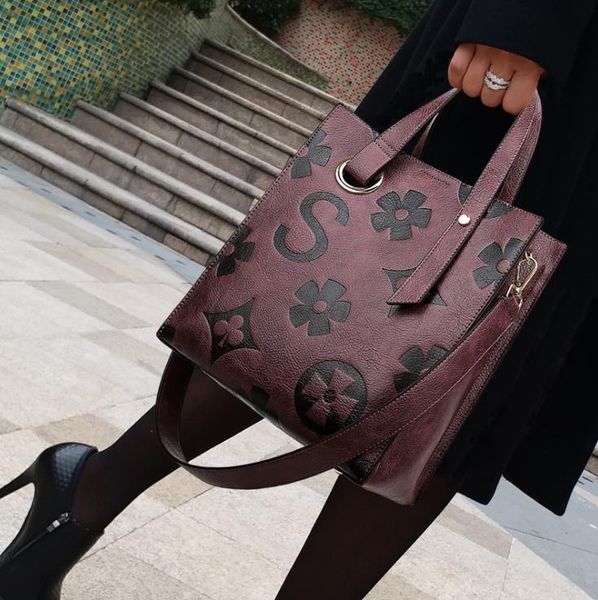 

shoulder bags women's bag printing 2022 spring/summer handbag temperament fashion large-capacity