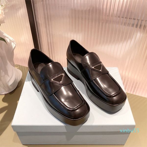 

women boots re-nylon luxury designer fashion brushed leather boots knight the knee martin, Black