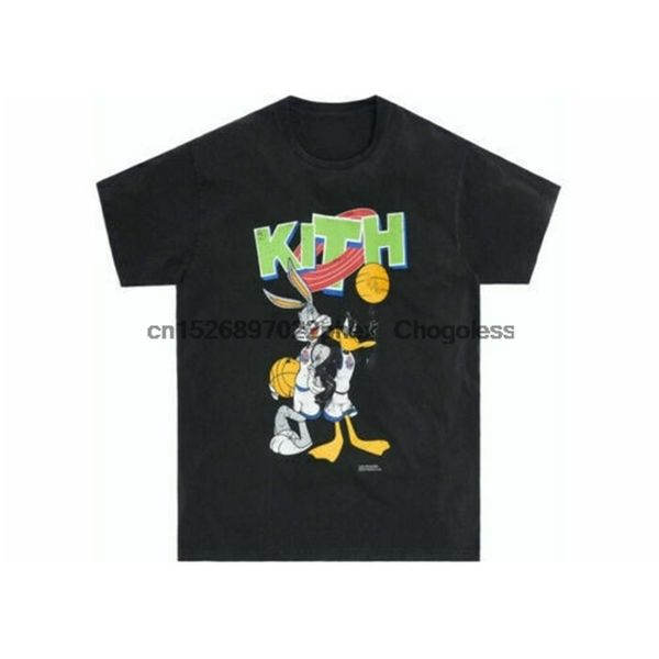

men's t shirts kith x looney tunes kithjam vintage t shirt, White;black