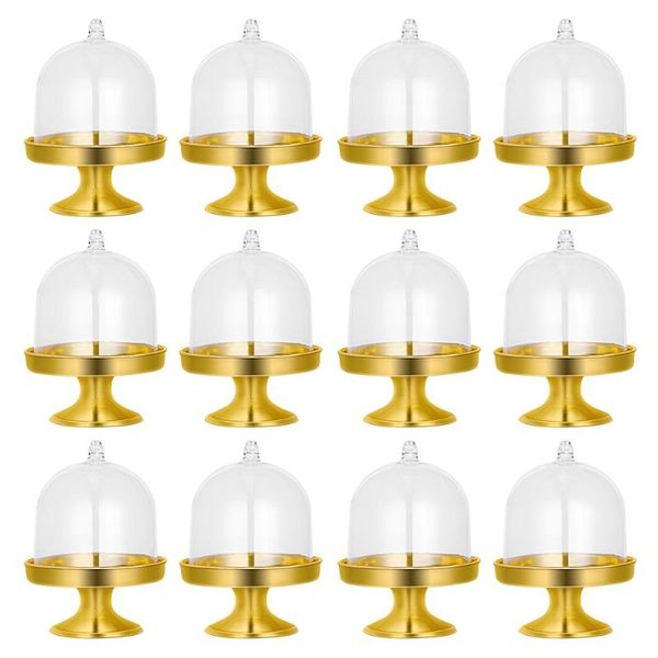 

gift wrap toyvian 12pcs tray modeling shape candy box party favor boxes holders for birthday wedding (golden base)