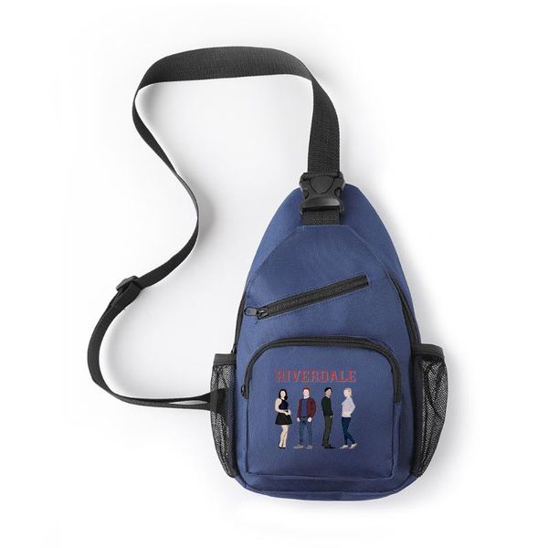 

riverdale a shoulder messenger cross body bag neutral outdoor sport beach chest travel casual package softback school bags