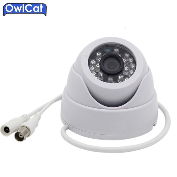 

owlcat cctv 720p 960p ahd camera varifocal 3.6mm lens full hd indoor dome surveillance cmos 1000tvl ir-cut ip cameras