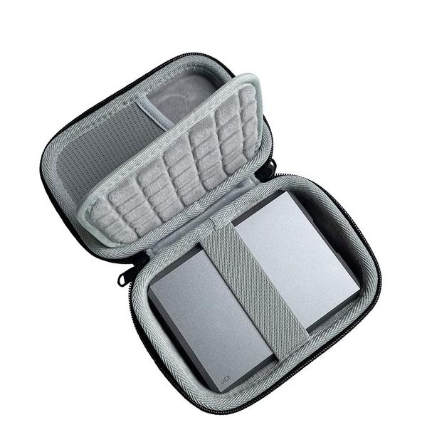 

duffel bags fashion portable carrying case for lacie 1t 2t 4t 5t prism series 2.5 inch hard drive storage box shell bag