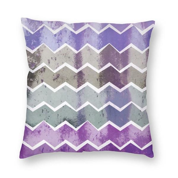 

cushion/decorative pillow chevron stripes in stormy colors purple pillowcase printing polyester cushion cover decorations throw case bed