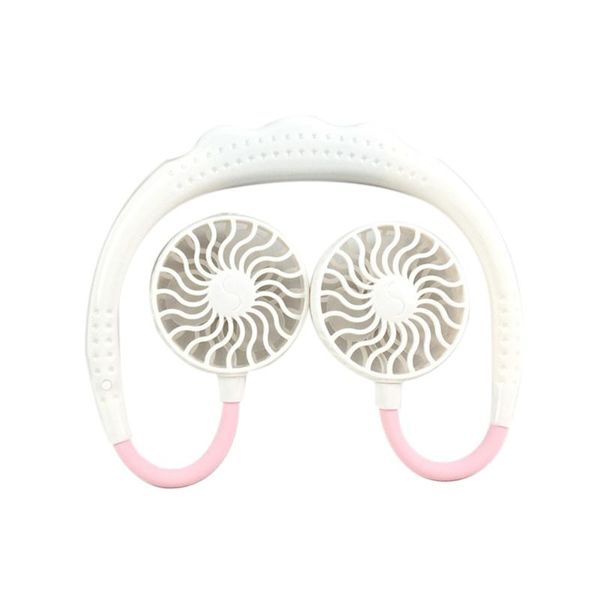 

electric fans home office usb rechargeable wearable