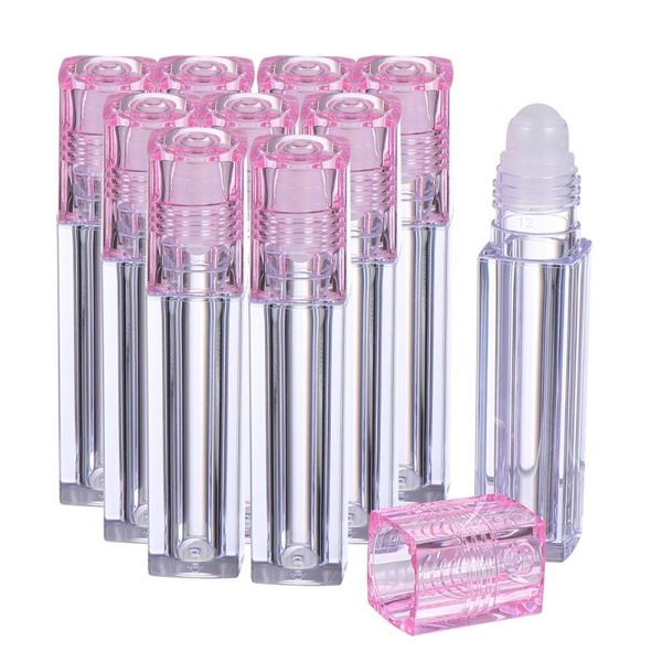 

storage bottles & jars 10pcs roller lip gloss container refillable roll-on