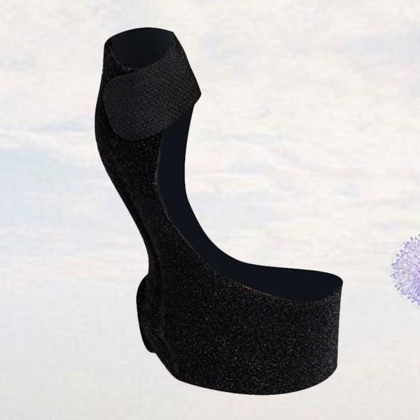 

pc kids thumb support brace finger guard arthritis splint fixed joint treatment (size s, black) wrist, Black;red