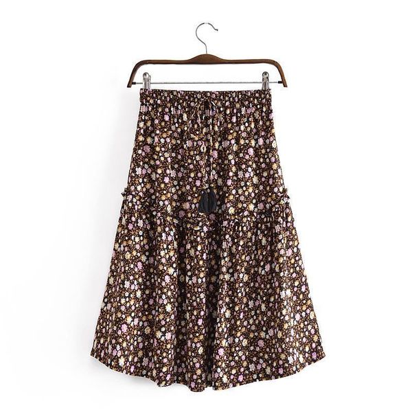 

skirts 2021 spring street hipster outfit a undertakes word skirt printed, Black