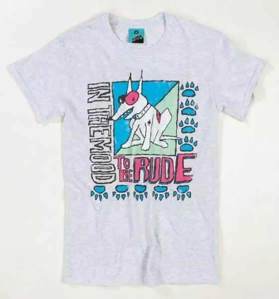 

rude dog and the dweebs ash grey t-shirt, White;black