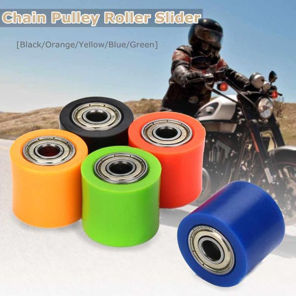 

8mm chain roller pulley slider tensioner wheel guide for pit dirt mini bike atv engine assembly
