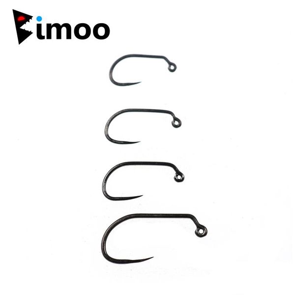 

fishing hooks bimoo 20pcs barbless nymph jig hook trout nymphing