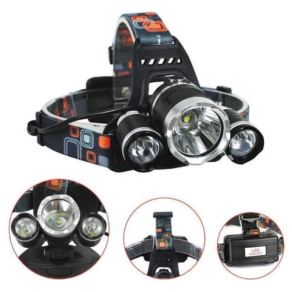 

headlamps led sensor headlamp hard headlight usb rechargeable outdoor hiking fishing camping head light built-in battery