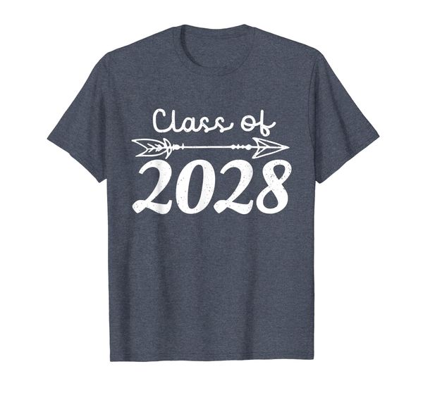 

class of 2028 shirt grow with me first day school graduation, White;black