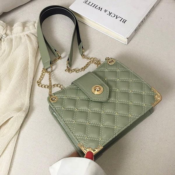

evening bags texture lingge small fragrance bag for women 2021 fashion korean chain girl's one shoulder messenger