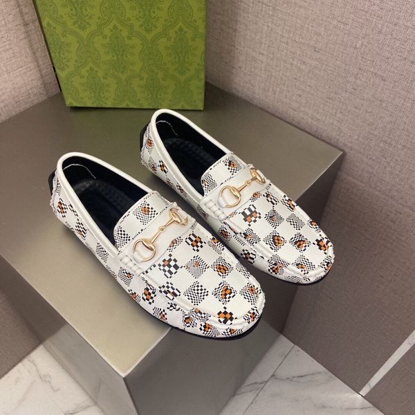 

men's classic genuine leather brand fashion footwear flats 2021 male wedding party dress shoes casual slip on comfortable loafers size, Black