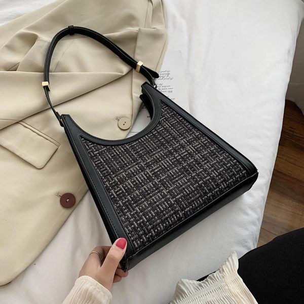 

shoulder bags women multiple colors small pu leather flap personality all-match crossbody bag fashion tide 2021