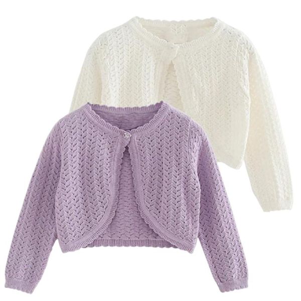 

jackets baby child sweater shawl cardigan casual solid knit long sleeve jacket girls spring cotton bolero shrug sweaters, Blue;gray