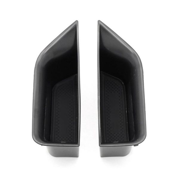 

car organizer useful storage box 2 pcs abs black for continental 2021 parts rear door handle