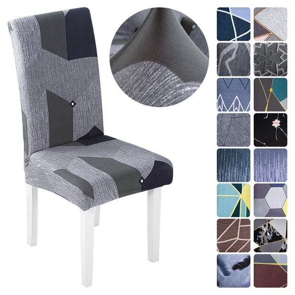 

chair covers 1/2/4/6pcs dining room elastic stretch cover furniture protector european style slipcovers for home