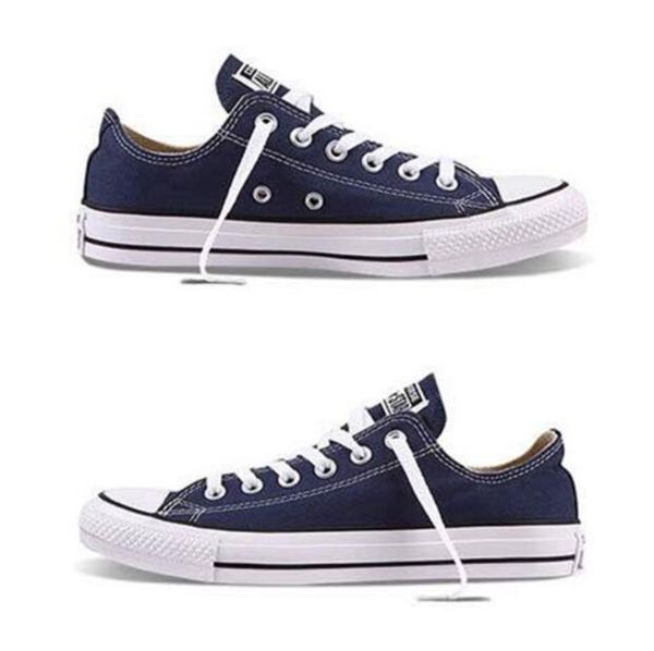 

sell 1908 cones shoes classic design man woman student low high stars canvas skateboard shoes with card dustbag transshipment, Black