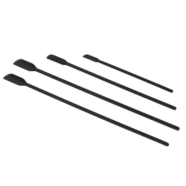 

wall clocks 4pcs silicone spatula long handle scraper jar kitchen gadget