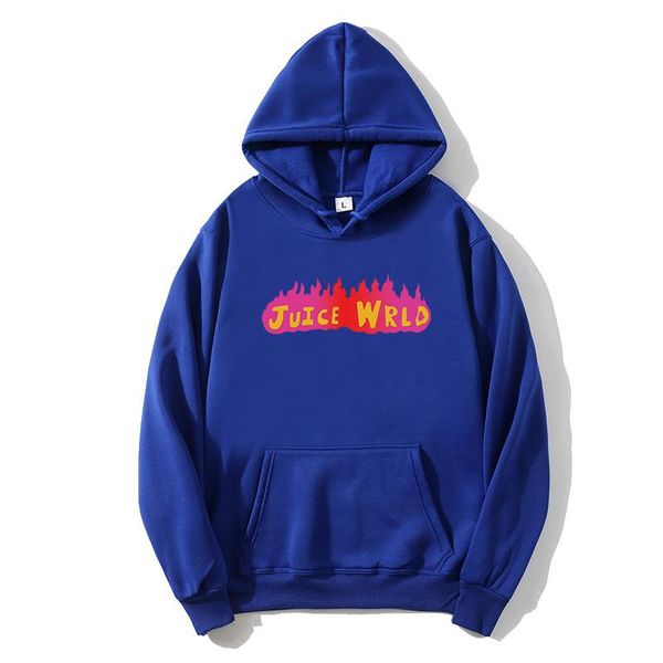 

men's hoodies & sweatshirts 2021 j uicewrld red sweatshirt juice wrld juicewrld trap rap rainbow trouble world, Black