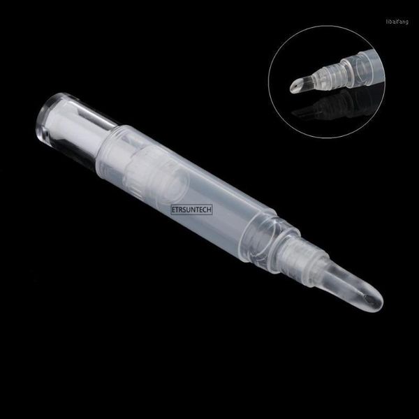 

storage bottles & jars 10/30/50pcs 3ml 5ml transparent twist pens empty lip gloss pen silicone brush tip cosmetic acne oil container conceal
