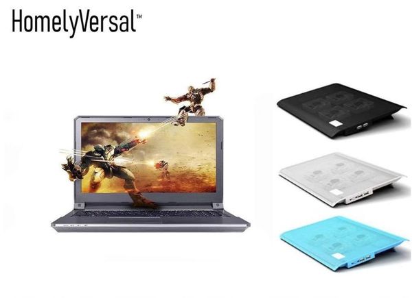 

lapcooling pads cooler four fan pad notebook stand for 11-17 inch