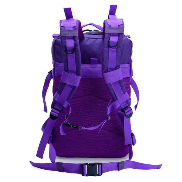 45L homem/mulher caminhadas trekking mochila militar tático exército à prova dwaterproof água molle bug out saco viagem ao ar livre acampamento mochila y0721