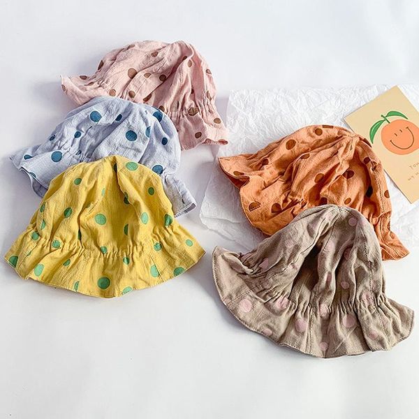 

summer baby sun hat born girl boy outdoor beach bucket hats wide brim toddler children panama cap uv protection hair accessories, Slivery;white