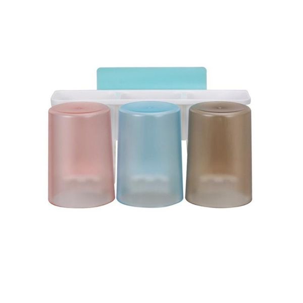 

automatic toothpaste squeezer suction cup toothbrush holder plastic rack set punch-simple toilet holders