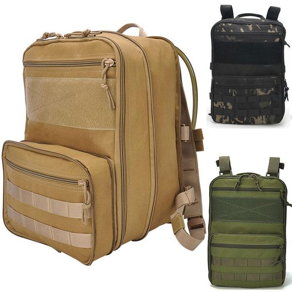 

stuff sacks flatpack d3 tactical molle backpack military assault men hunting equipment outdoor travel cs camouflage bag