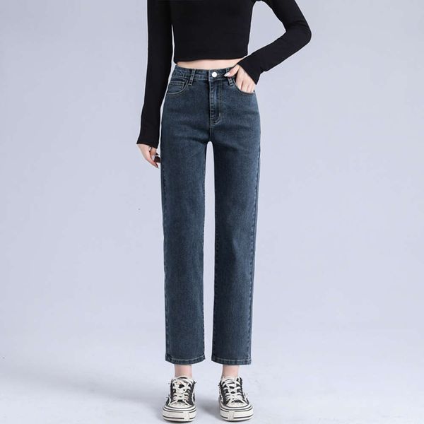 

autumn and winter fashion elastic pants, Blue