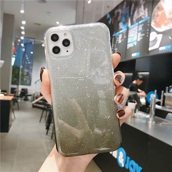 

glitter sparkle phone cases bling shiny cute cover girls women slim protective case for iphone 11 pro max 97140
