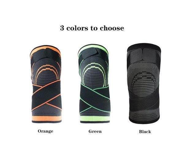 

pc knee pads with for arthritis muscle joint brace protect support pain relief gym runing football basketball sport fitness elbow &, Black;gray