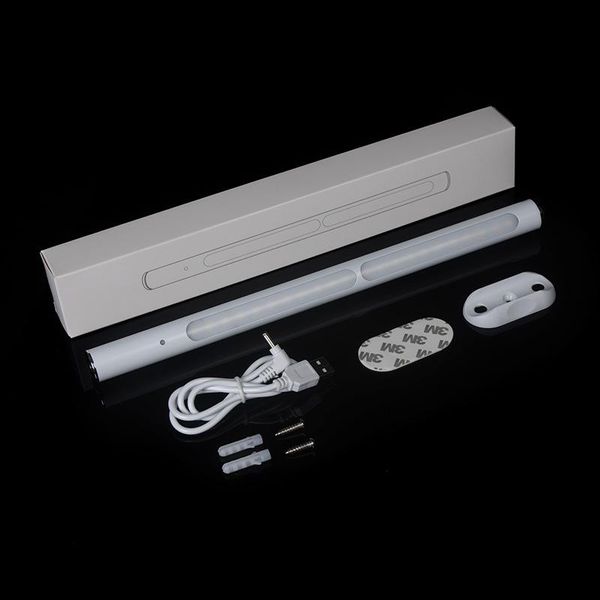 

touch sensor usb rechargeable 22 led under cabinet lighting closet wall night lamp light bar kitchen wardrobe emergency