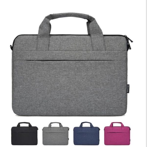 

briefcases shockproof men women lapbag for 14 inch macbook pro 15 air m1 2021 13 shoulder briefcase 15.6 notebook travel bags