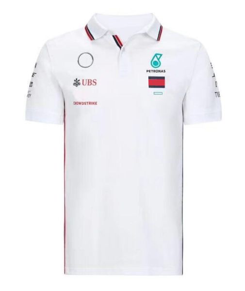 

f1 racing polo shirt 2021 summer team lapel t-shirt same style customization
