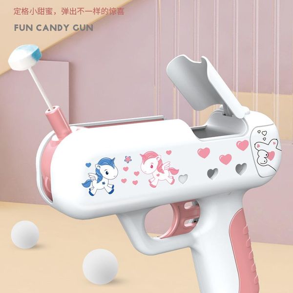 

candy guns toys surga gun gifts hand lollipop sweet creative light toy storage surprise for children party favor
