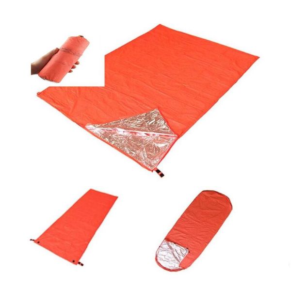 

sleeping bags none camping thermal insulation bag three-type for outdoor hiking adventure emergency rescue blanket