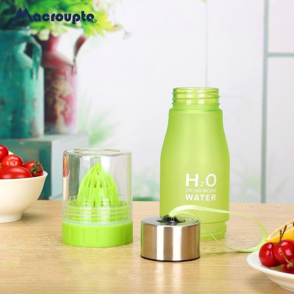 

water bottle xmas gift 650ml infuser plastic fruit infusion kids drink outdoor sports juice lemon portable kettle
