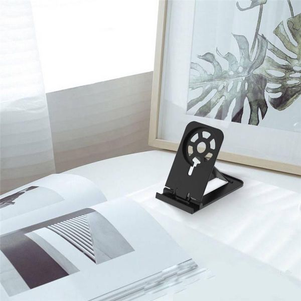 

cell phone mounts & holders portable mobile holder foldable deskmount stand bracket for 12 wireless charger smart accessories