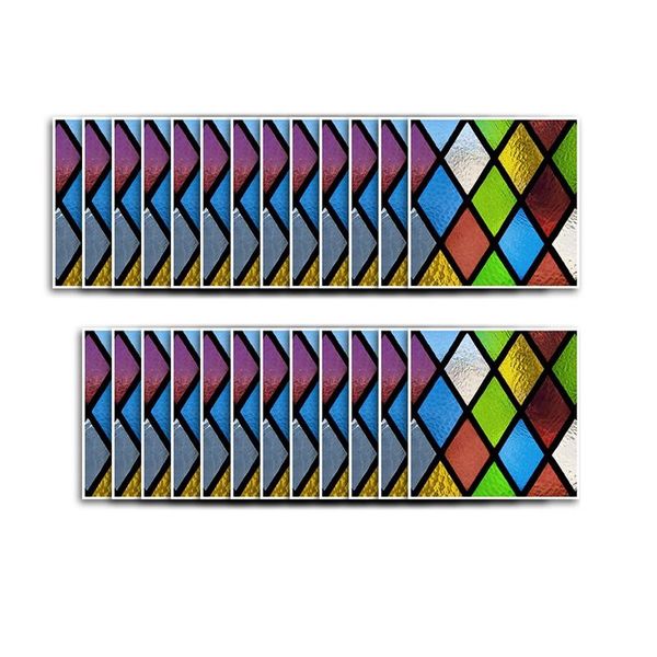 

wallpapers multicolour wallpaper 10x10cm 3d wall paper waterproof decor for bathroom room kitchen living diy self