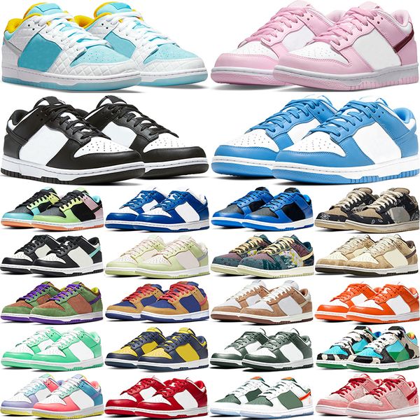 

sb men women casual shoes dunks low zebra black white university blue sail multi camo abstract art shadow michigan mens trainers