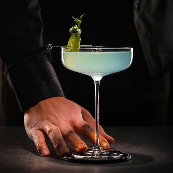 

party favor 2pcs 185ml coupe cocktail glass martini crystal set of 2