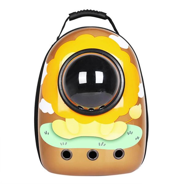 

cat carriers,crates & houses portable carrier bag breathable pet small dog outdoor travel space cage transparent backpack